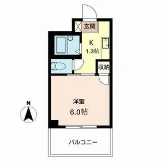メゾンふたかみ【0205号室】の間取り