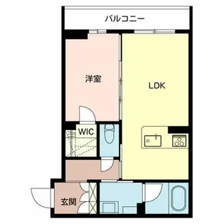 シャーメゾン まほろば【0203号室】の間取り