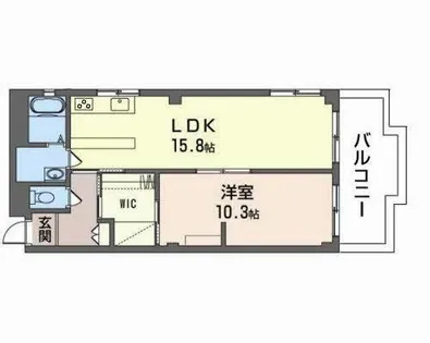 花太コーポ篠尾【5階】の間取り