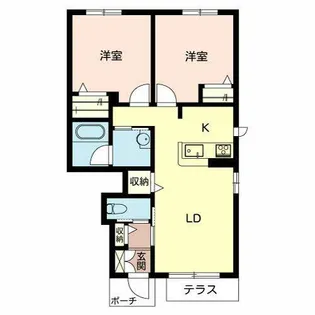 Sakura Suites【0102号室】の間取り