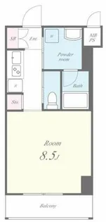 城北テラス【7階】の間取り