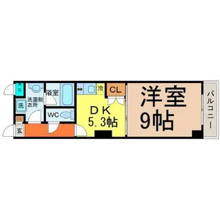 レジディア東桜【2階】の間取り