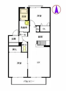 ファミール横浜【A0202号室】の間取り