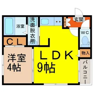 エンジェルケープ【2階】の間取り