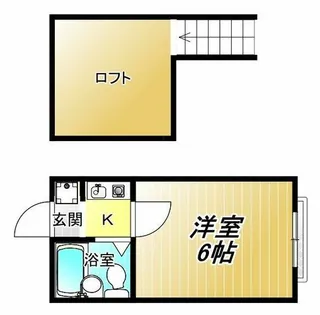 サンシャトー桜ヶ丘【2階】の間取り