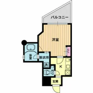 GATO DM北山【4階】の間取り