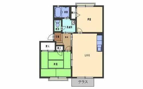 アネックス21【0103号室】の間取り