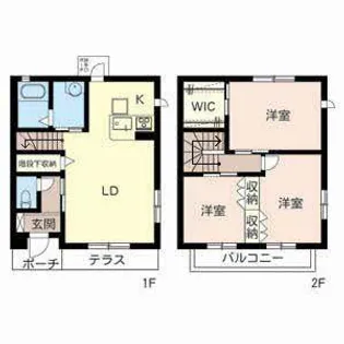シャーメゾン泉ヶ丘【0108号室】の間取り