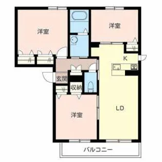 エフティ シャンテ【0105号室】の間取り