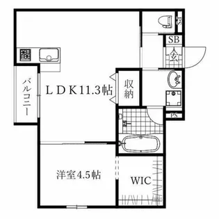 Lull【3階】の間取り