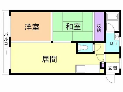 エスティーハイツ【303号室】の間取り