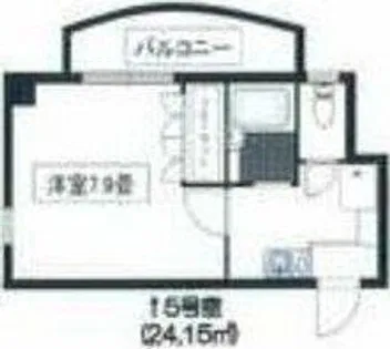 サンライズ駒方【3階】の間取り
