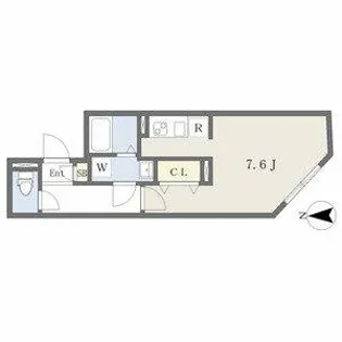 MTM東別院【4階】の間取り