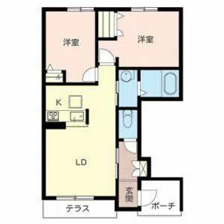 シャーメゾンリゾラ【0103号室】の間取り