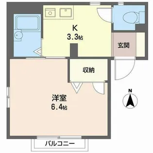 コーポ・オリーブ【2階】の間取り