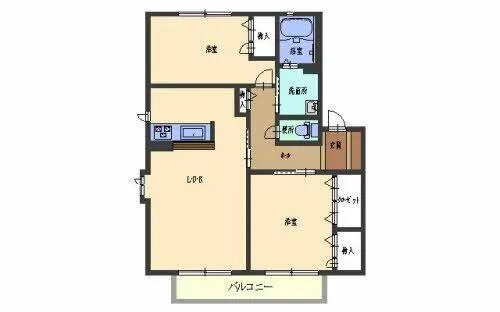 リバーサイド【B103号室】の間取り