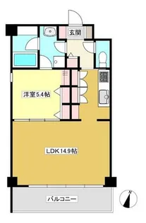 CREST Residence【3階】の間取り