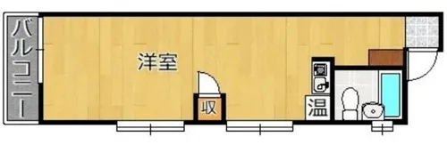 福岡県北九州市小倉北区下到津4丁目【マンション】の間取り