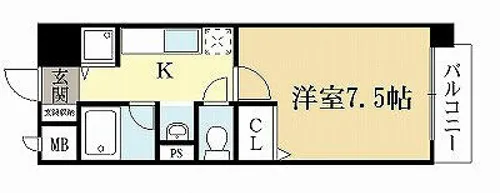 SOL ESTUDIO【1階】の間取り