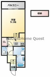 あんしん+小畑町08-13001【1階】の間取り
