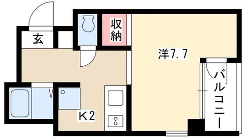 CRETACEOUS PARKⅡ【301号室】の間取り