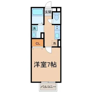 アシーナ【2階】の間取り