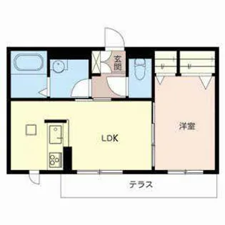 シャーメゾン KOTOBUKI【0102号室】の間取り