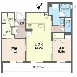 ことぶき【2階】の間取り