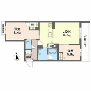 シャーメゾン プレミアム【0301号室】の間取り