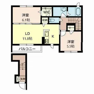 Shamaison Cygnus【0201号室】の間取り
