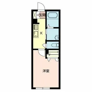 シャーメゾン ロシェル【0105号室】の間取り