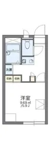 レオパレスNEO ZIOUN【2階】の間取り