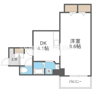 大正メゾン【1階】の間取り