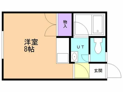 メゾンウエダ【5号室】の間取り