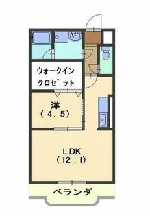 フォレスタⅢ【3階】の間取り