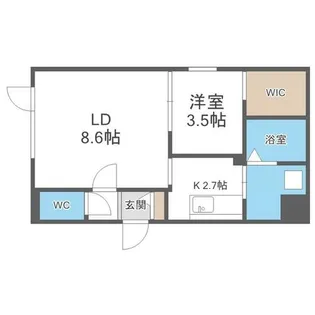 WTB南17【5階】の間取り