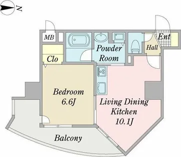 プロシード金山2【11階】の間取り