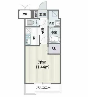 アルティザ博多駅南【10階】の間取り