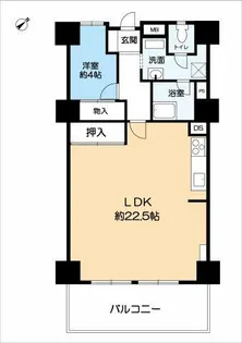 茨木グランドハイツ【2階】の間取り