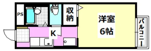 ル・クレールⅠ【108号室】の間取り