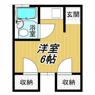 田中ハイツ【1階】の間取り