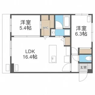 ciliegio円山【3階】の間取り
