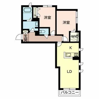 ピュア シルク【0201号室】の間取り