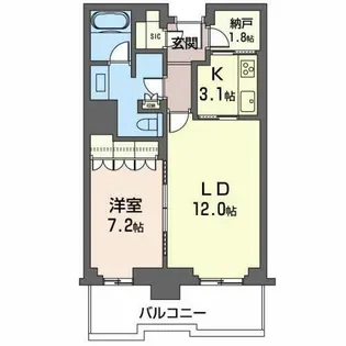 グランフロント大阪オーナーズタワー【1014号室】の間取り
