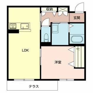 シャーメゾンHINO【0103号室】の間取り