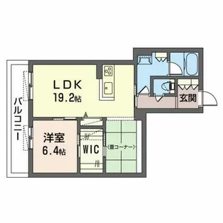 Belle Felicia【0206号室】の間取り