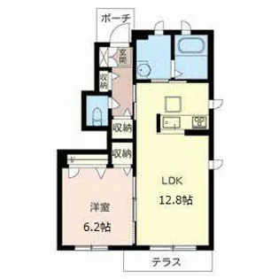 シャーメゾン西明石G【0101号室】の間取り