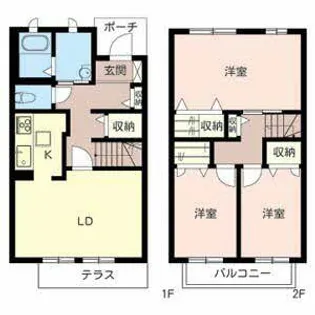 シャーメゾン上甲子園【0102号室】の間取り