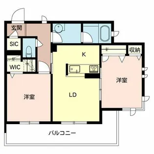 アイエフメゾン上甲子園【0301号室】の間取り