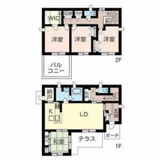 エクセル彩都粟生南 C棟D棟E棟F棟【000F号室】の間取り
